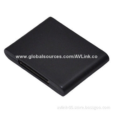 30-pin APT-X Bluetooth V4.0 Music Receiver/Without Rechargeable Battery for Apple Older Dock Station